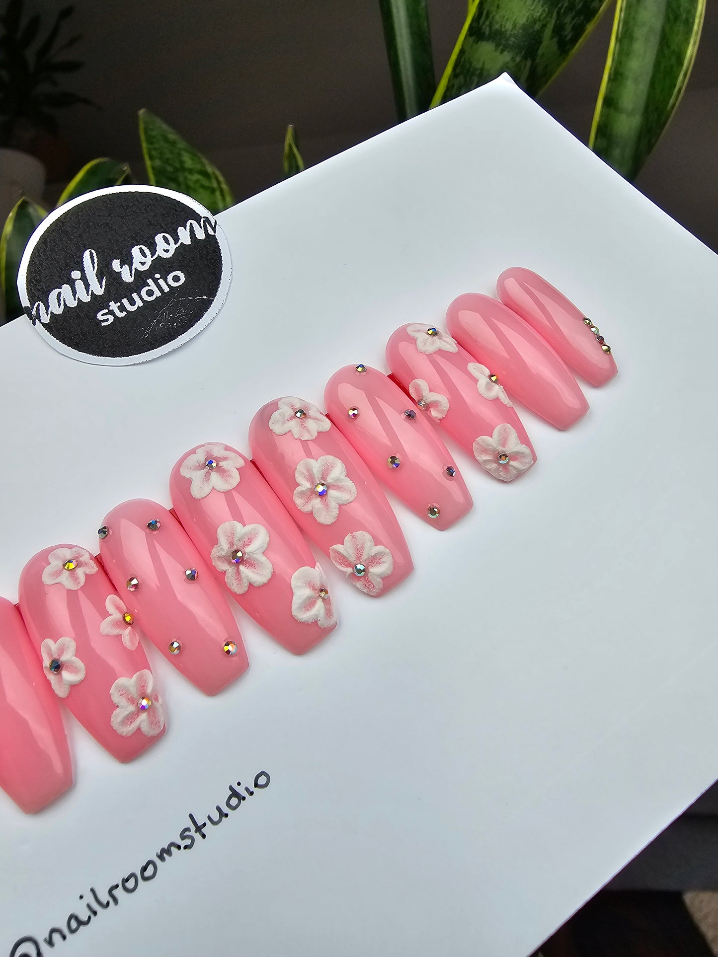 Prêt à expédier : Taille S - Long Coffin - Girly Bloom