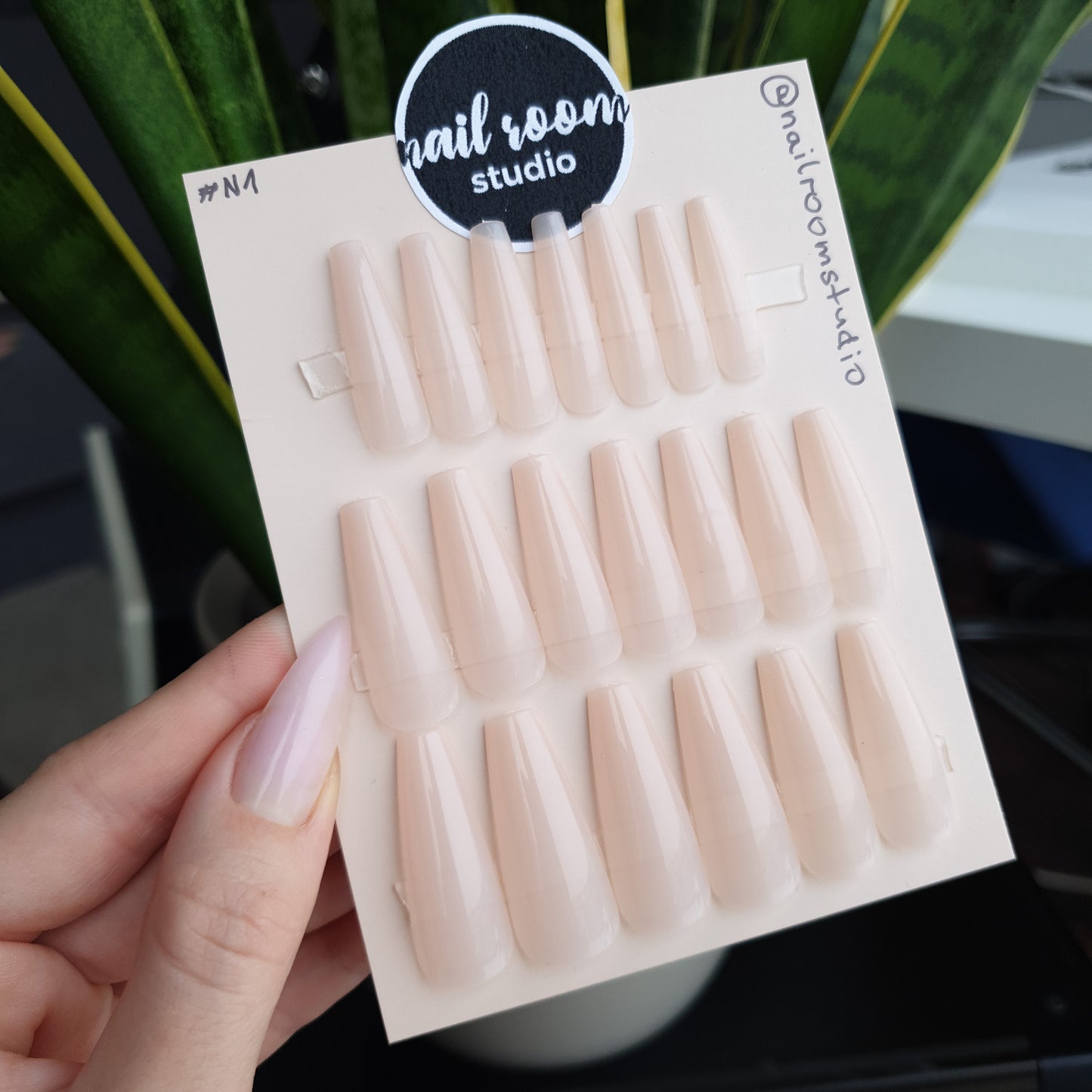 Prêt à porter instantané - 20 ongles - #N1 Super Light