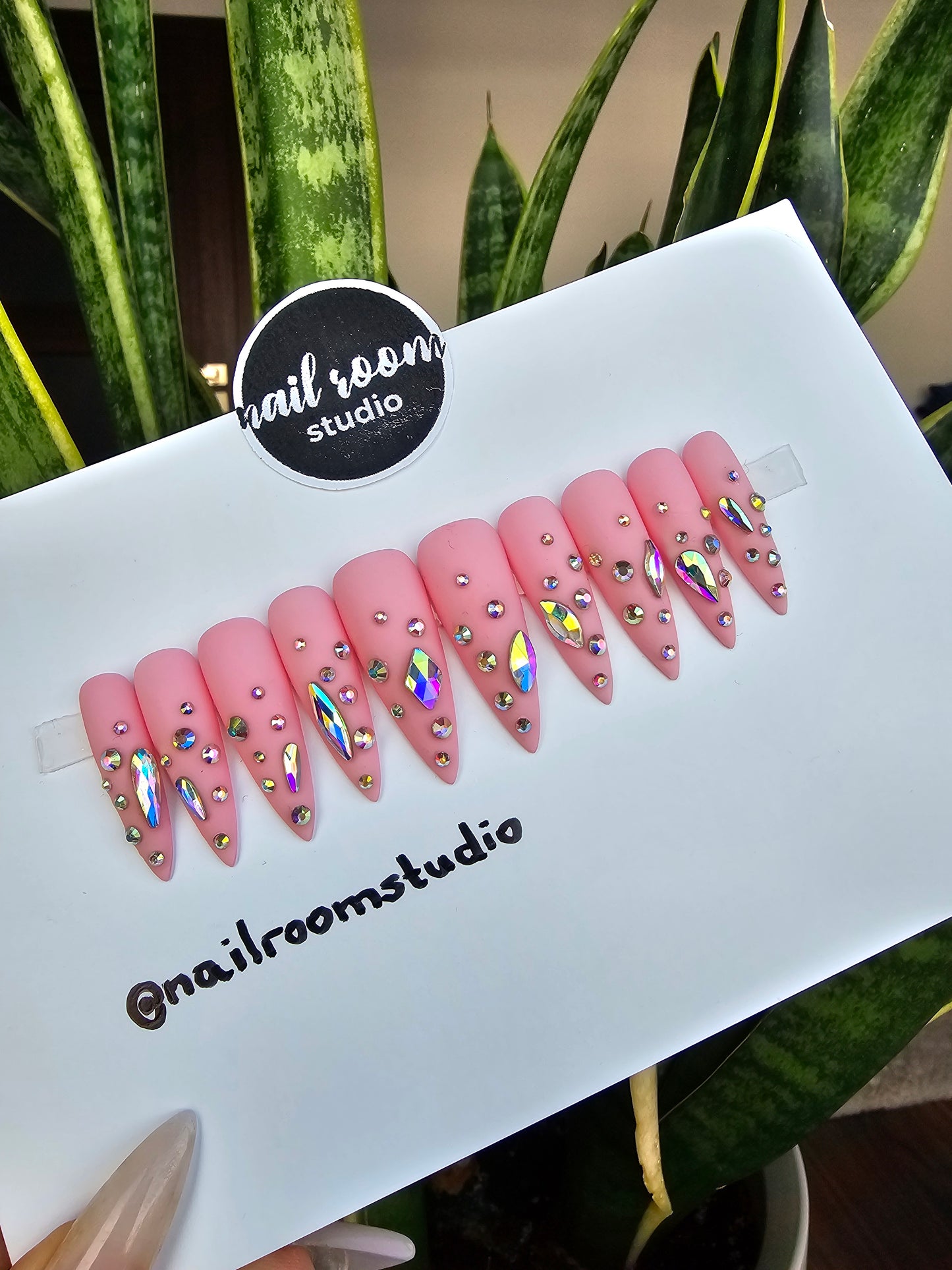 Prêt à expédier : Taille S - Talons aiguilles longs et fins sculptés - Multi Pink Spark