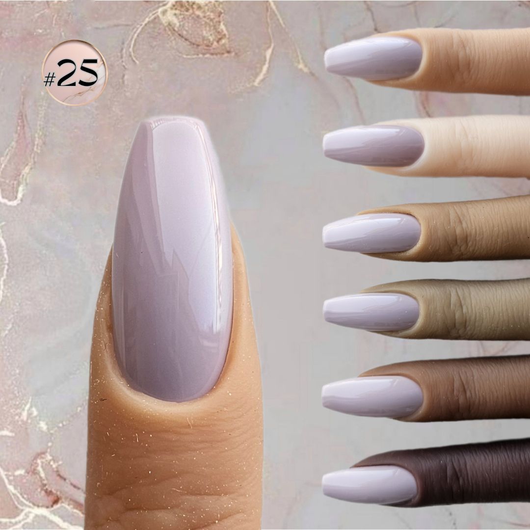 High-quality cool nude faux nails, offering smooth coverage and a perfect base for French designs, toes and hands matching false nails for all skin tones, white and black