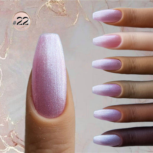 Fun, bright pink faux nails, perfect for parties and vibrant occasions, adding a cheerful pop of color witch skin shades swatches, nails from Nail Room Studio