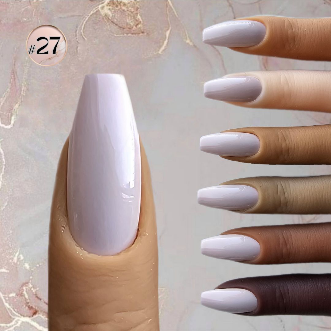 Elegant pastel lilac faux nails, offering a gentle, chic finish suitable for weddings or other special events, press on nail matching for all skin tones, for manicure and pedicure, made to order